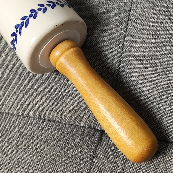 Antique ceramic Moorhead Iowa CENTENNIAL 1999-2000 rolling pin - Picture 4 of 6